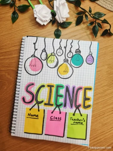 Front Page Design for Science Project