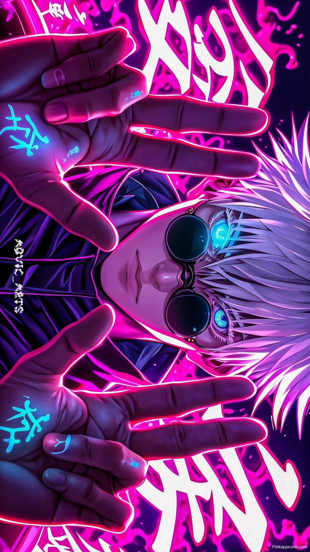 Gojo Satoru Domain Expansion Wallpaper Jujutsu Kaisen Power Gojo Satoru Domain Expansion Wallpaper Jujutsu Kaisen Power