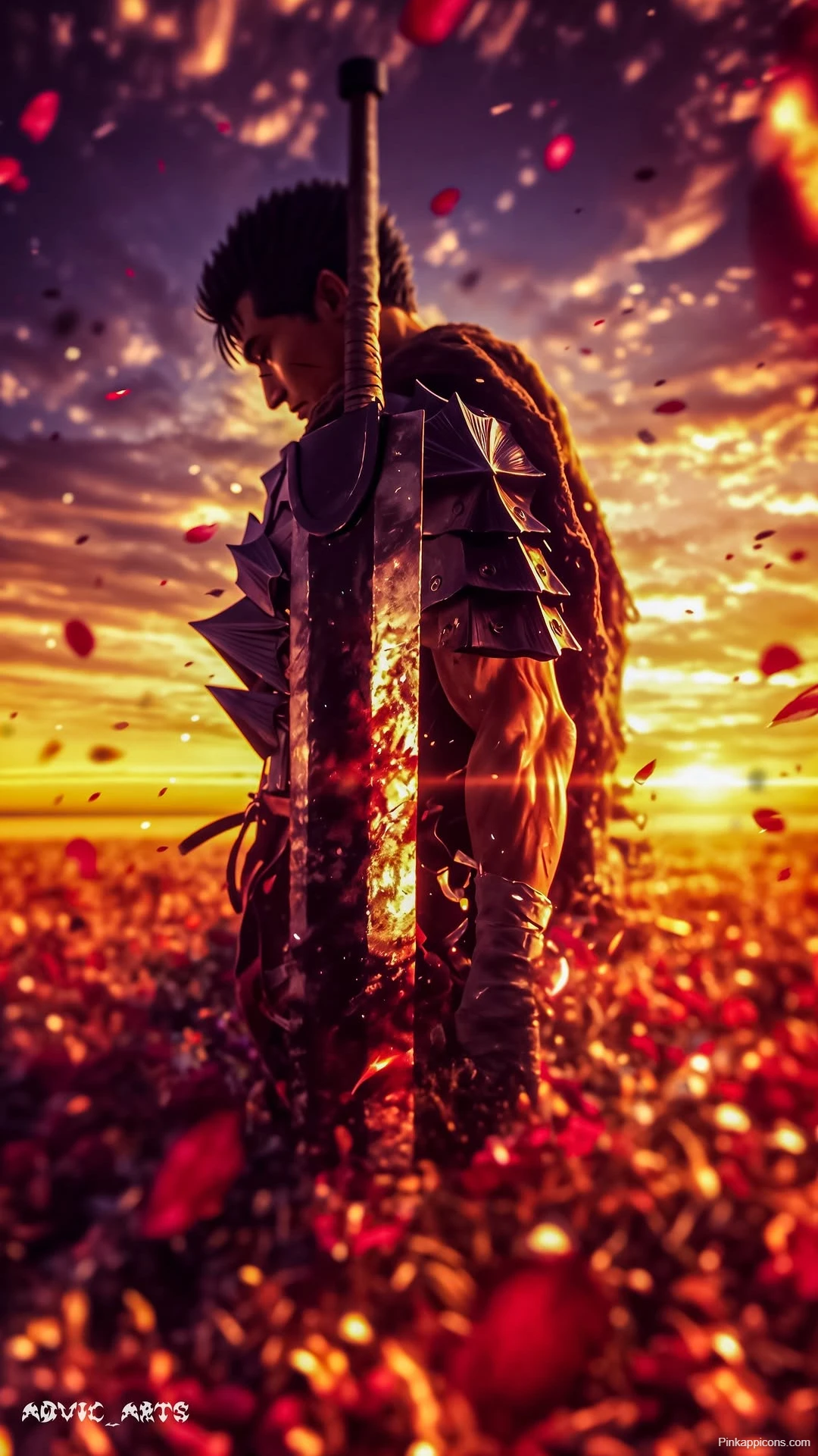 Guts Berserk Field Wallpaper Powerful Swordsman at Sunset Guts Berserk Field Wallpaper Powerful Swordsman at Sunset
