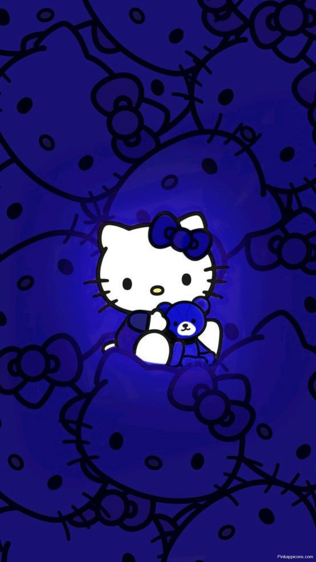 Hello Kitty Wallpaper Blue