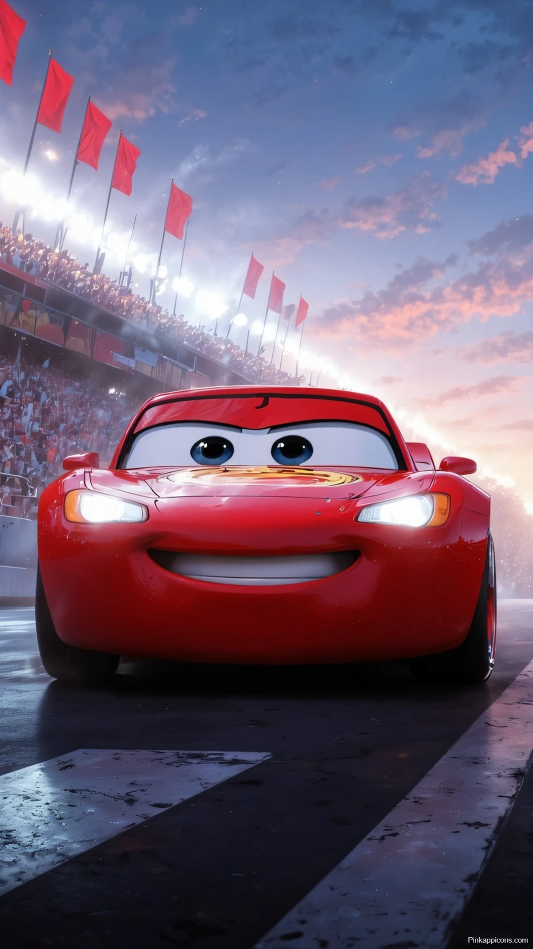 Lightning McQueen Cars 3 Wallpaper Ready to Race