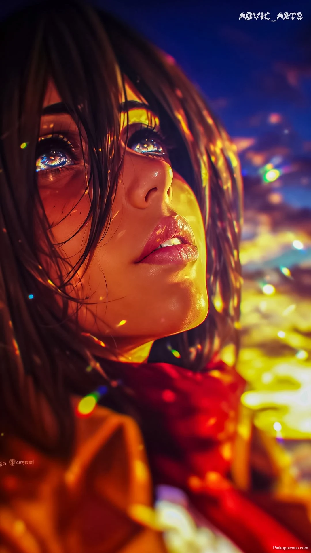 Mikasa Ackerman Sky Gaze Wallpaper Beautiful Attack on Titan Mikasa Ackerman Sky Gaze Wallpaper Beautiful Attack on Titan