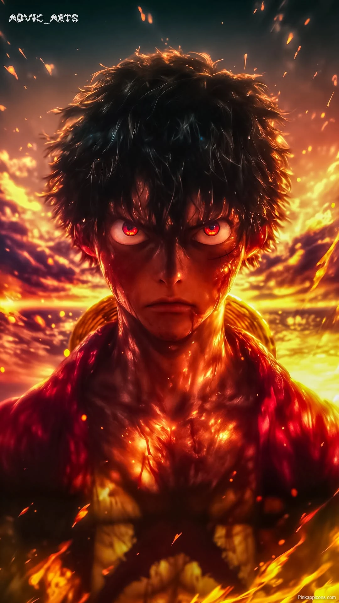 Monkey D. Luffy Intense Wallpaper One Piece Close Up Monkey D. Luffy Intense Wallpaper One Piece Close Up