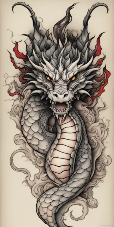 Mythical Dragon Tattoo Designs Mythical Dragon Tattoo Designs