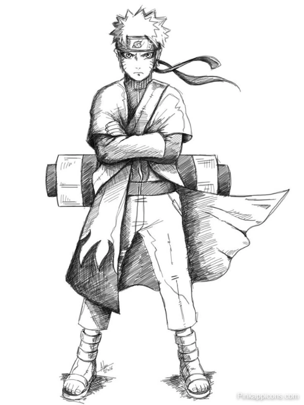Naruto Drawing Full Body