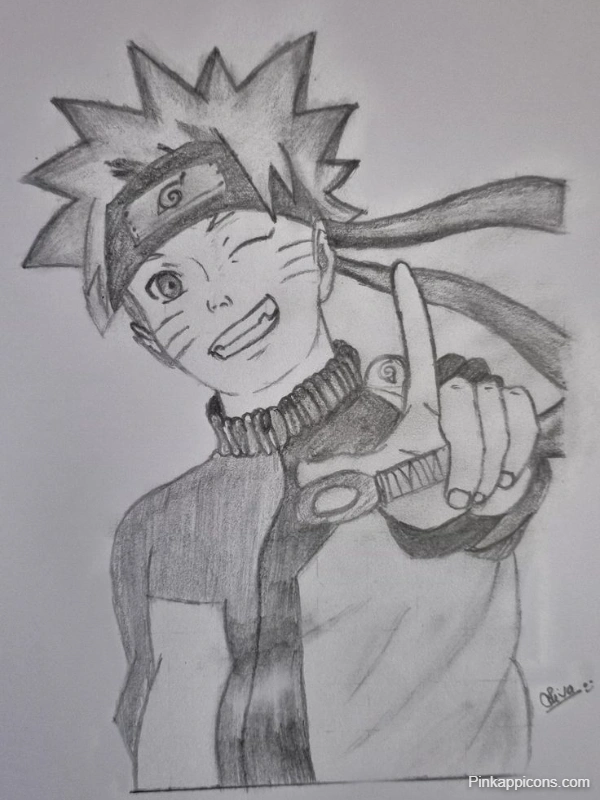 Pencil Naruto Drawing Pencil