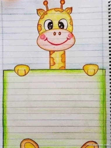 Project Front Page Design for Boys