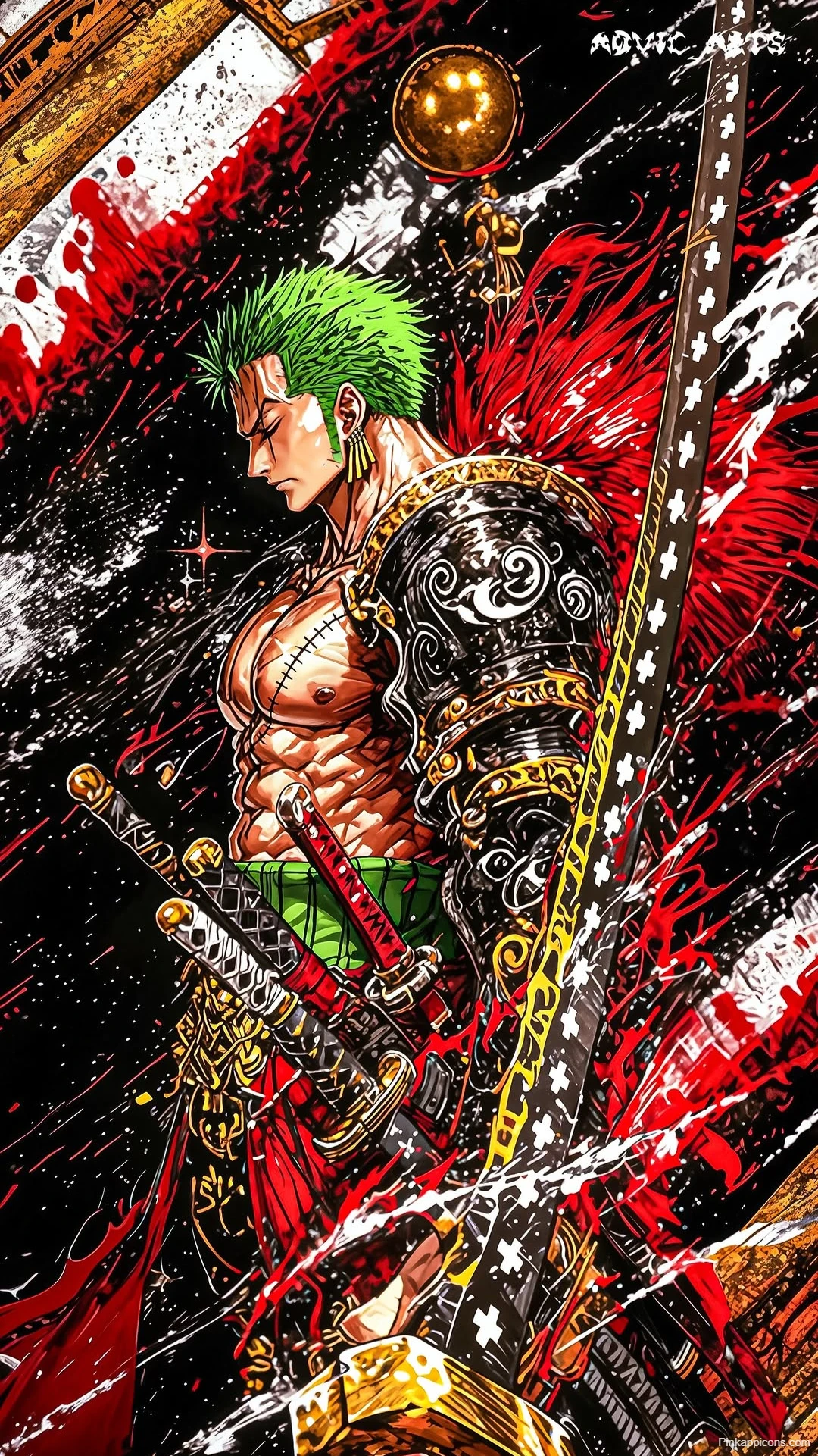 Roronoa Zoro Samurai Wallpaper One Piece Swordsman Art Roronoa Zoro Samurai Wallpaper One Piece Swordsman Art