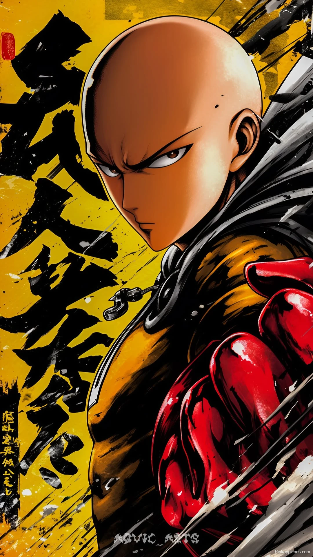 Saitama Serious Punch Wallpaper One Punch Man Close Up Saitama Serious Punch Wallpaper One-Punch Man Close Up