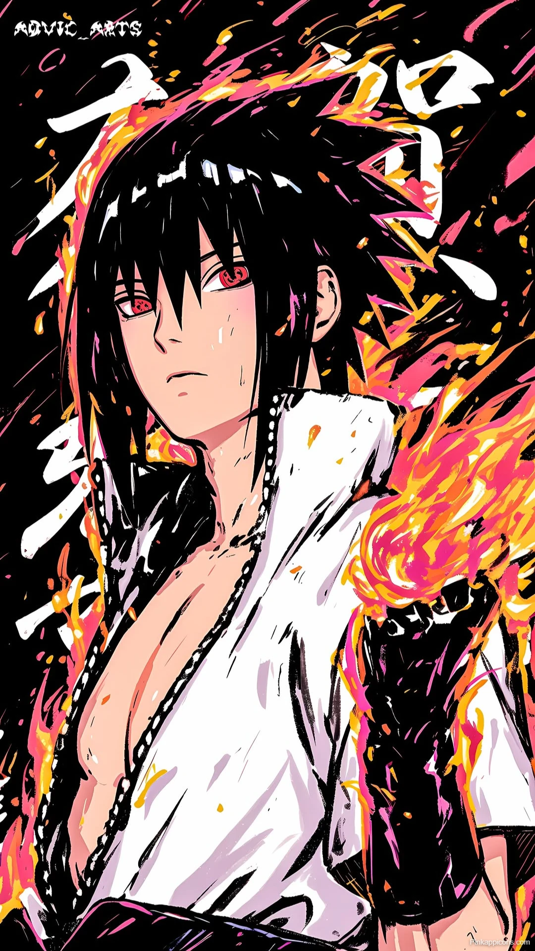 Sasuke Uchiha Fire Style Wallpaper Intense Anime Ninja Sasuke Uchiha Fire Style Wallpaper Intense Anime Ninja