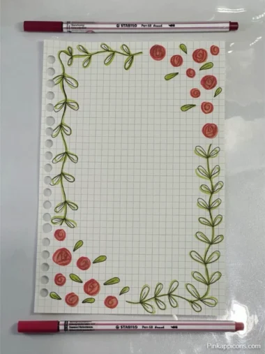 Simple Front Page Design for Project