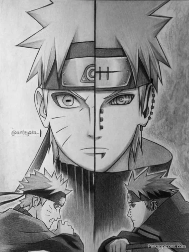 Sketch Sketch Naruto Drawing