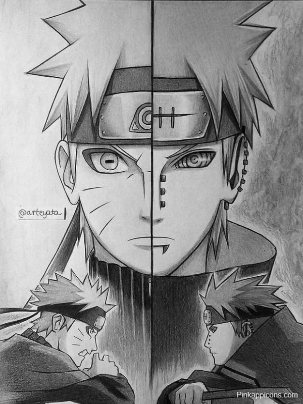 Sketch Sketch Naruto Drawing