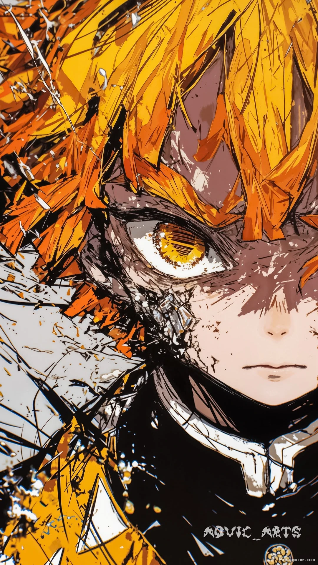 Zenitsu Agatsuma Wallpaper Demon Slayer Lightning Power Zenitsu Agatsuma Wallpaper Demon Slayer Lightning Power