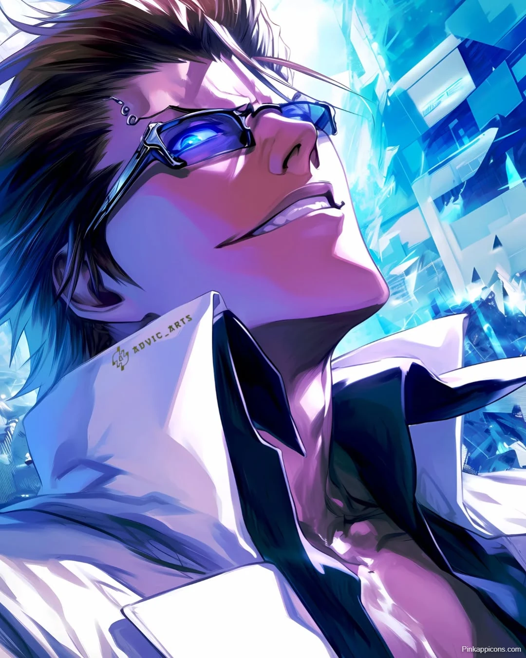 Aizen Sosuke Wallpaper Bleach Intense Gaze Aizen Sosuke Wallpaper Bleach Intense Gaze