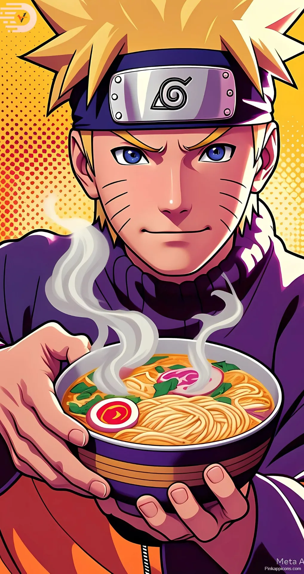 Cool Anime Wallpapers Content Naruto with Steaming Ramen Bowl