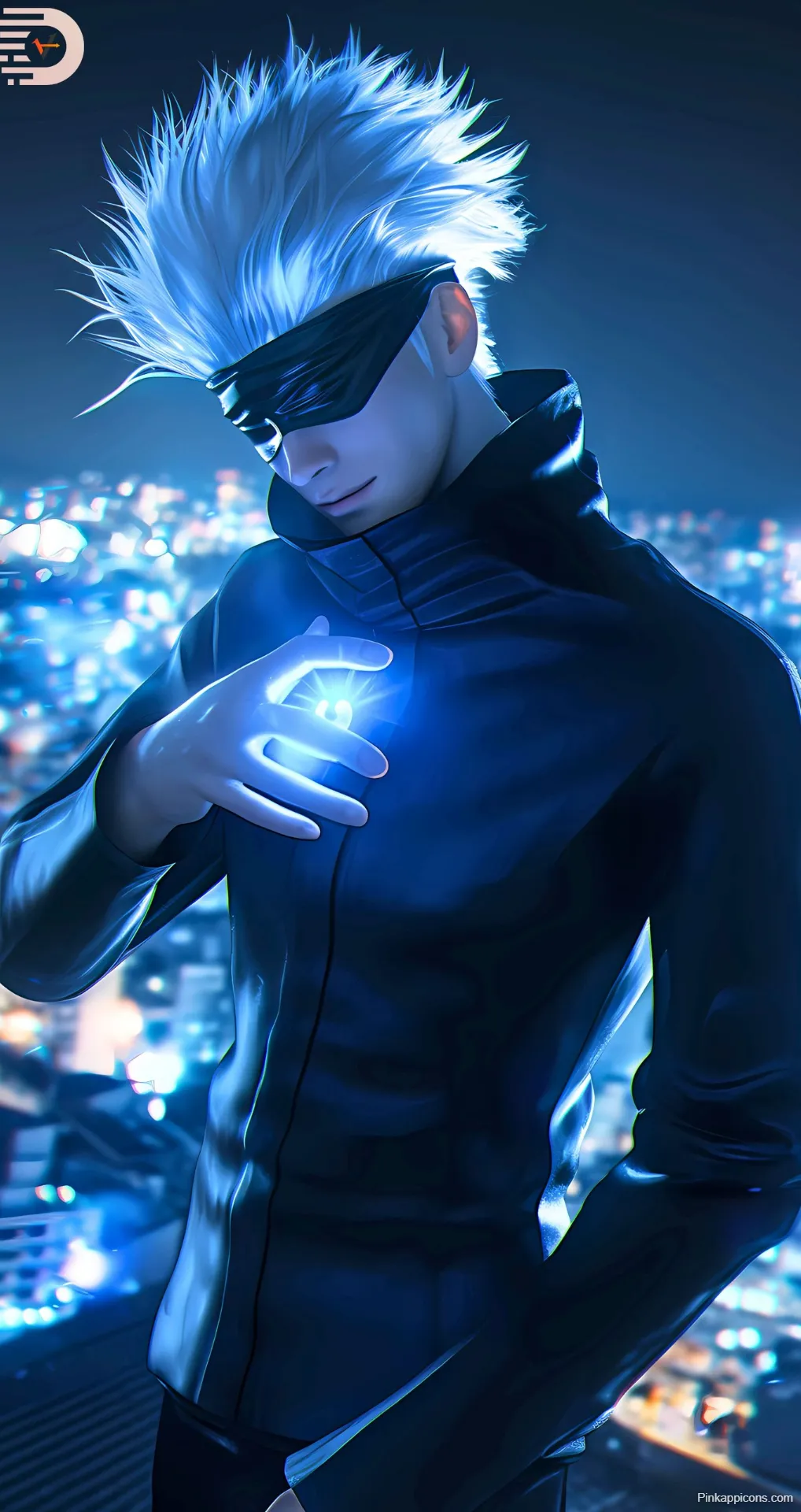 Cool Anime Wallpapers White-Haired Anime Character with Glowing Orb