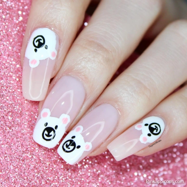 Cute Rilakkuma Bear Nail Designs Adorable and Kawaii Nail Art Cute Rilakkuma Bear Nail Designs Adorable and Kawaii Nail Art
