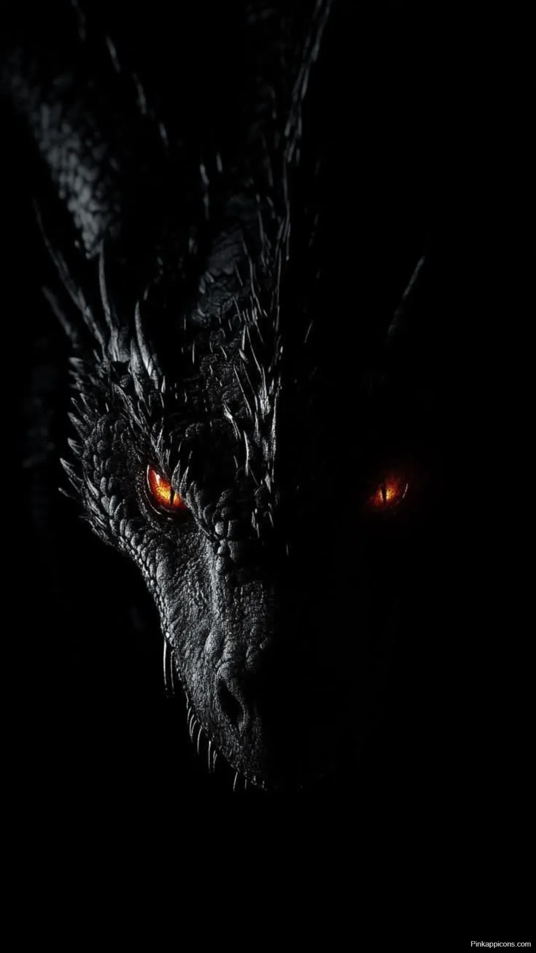 Dragon Wallpapers Dramatic Black Dragon Face with Glowing Eyes Dragon Wallpapers Dramatic Black Dragon Face with Glowing Eyes