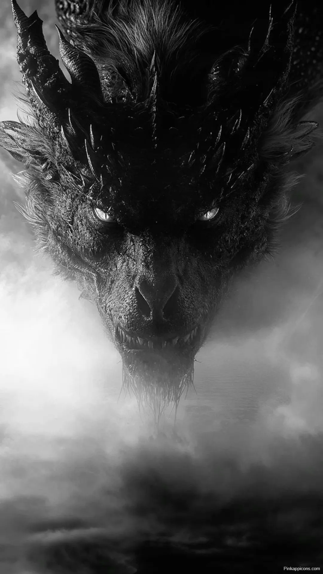 Dragon Wallpapers Intense Black and White Dragon Face Dragon Wallpapers Intense Black and White Dragon Face