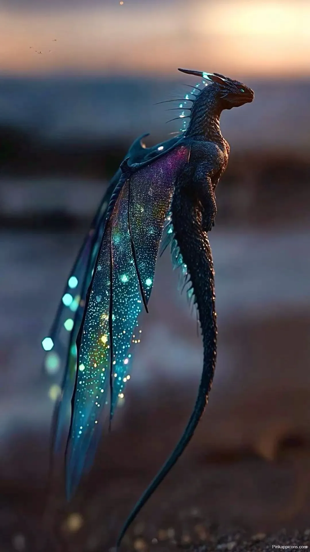 Dragon Wallpapers Magical Dragon with Starry Wings Dragon Wallpapers Magical Dragon with Starry Wings