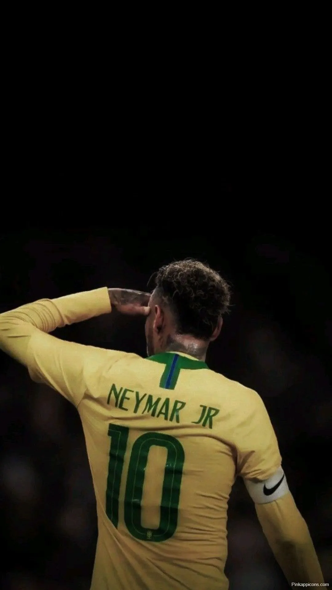 Focused Neymar Salute Wallpaper Brazil Yellow Jersey Focused Neymar Salute Wallpaper Brazil Yellow Jersey