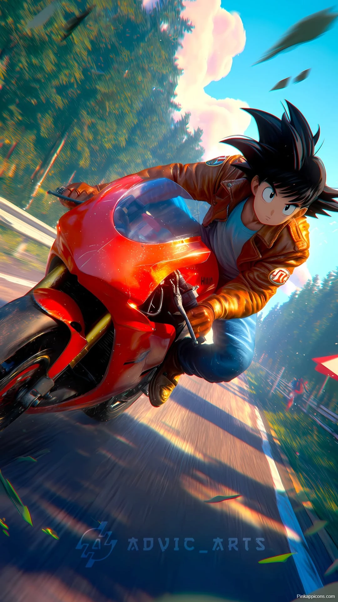 Goku Motorcycle Wallpaper Dragon Ball Z Speedster Goku Motorcycle Wallpaper Dragon Ball Z Speedster