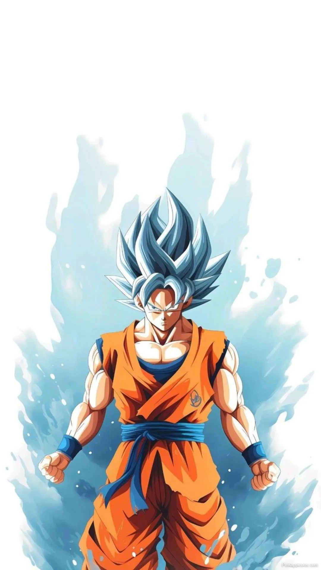 Goku Wallpapers Super Saiyan Blue with Powerful Aura