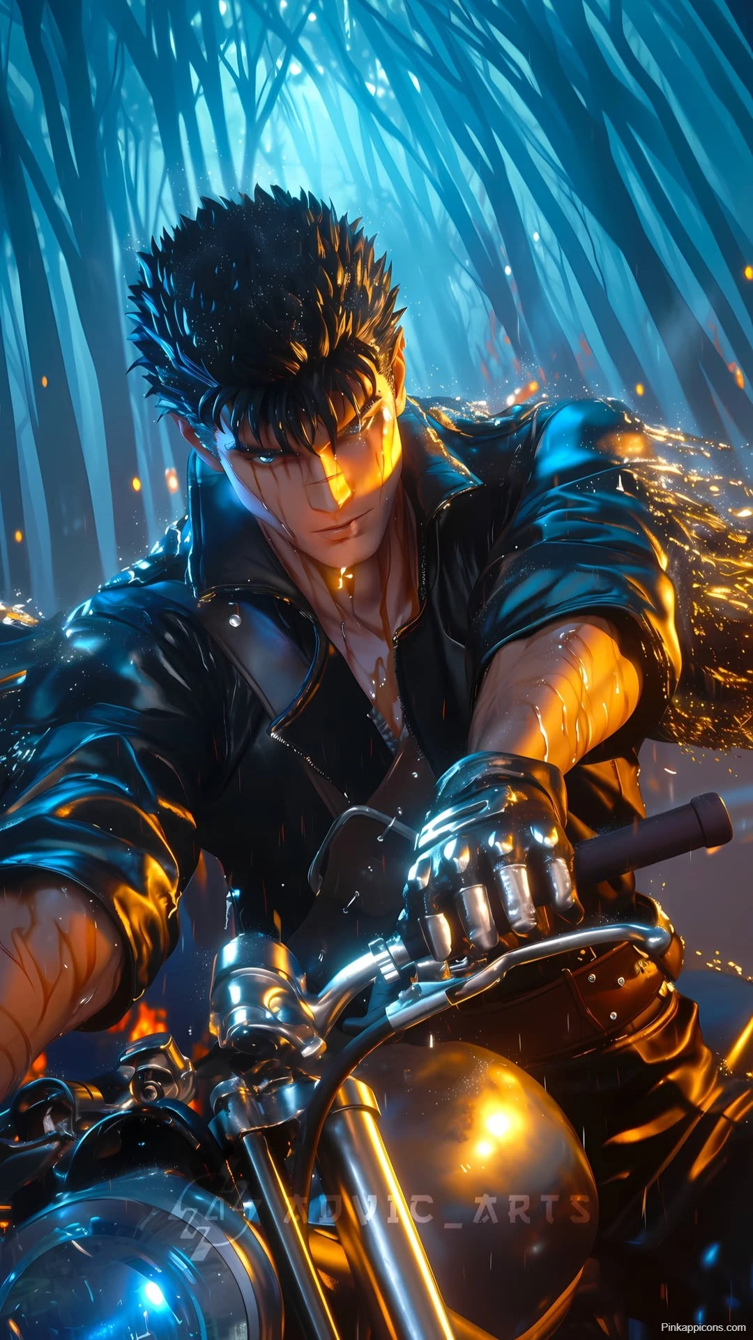 Guts Motorcycle Wallpaper Berserk Speed and Power Guts Motorcycle Wallpaper Berserk Speed and Power