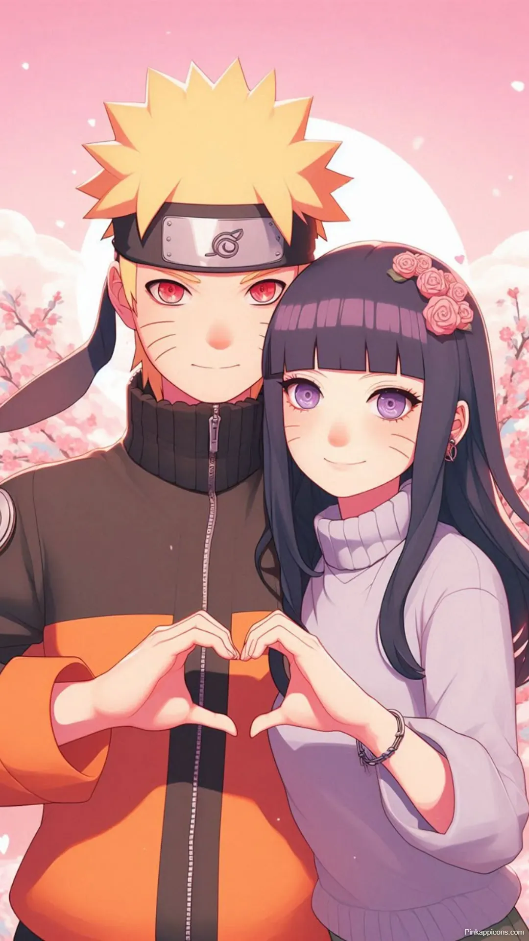 Hinata Naruto Wallpapers Heart Shape