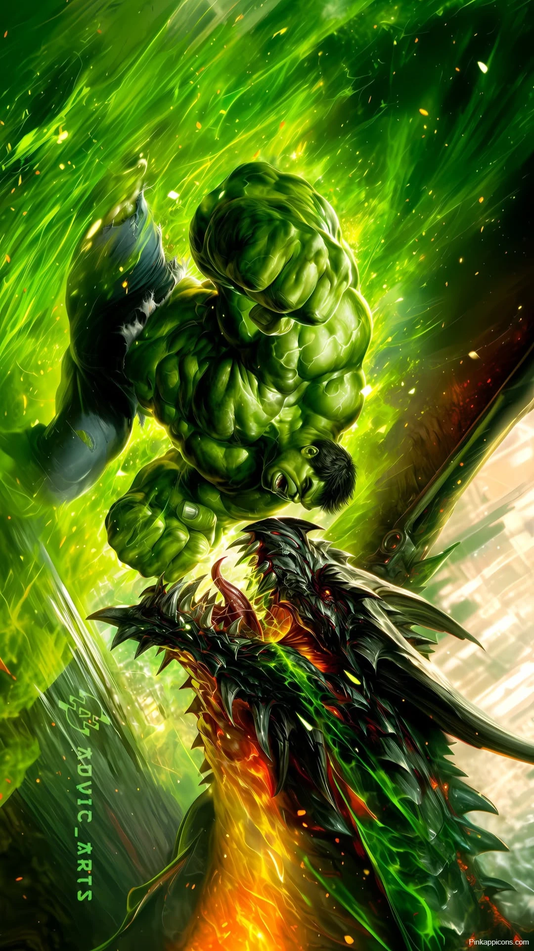 Hulk vs Monster Wallpaper Epic Marvel Battle Hulk vs Monster Wallpaper Epic Marvel Battle