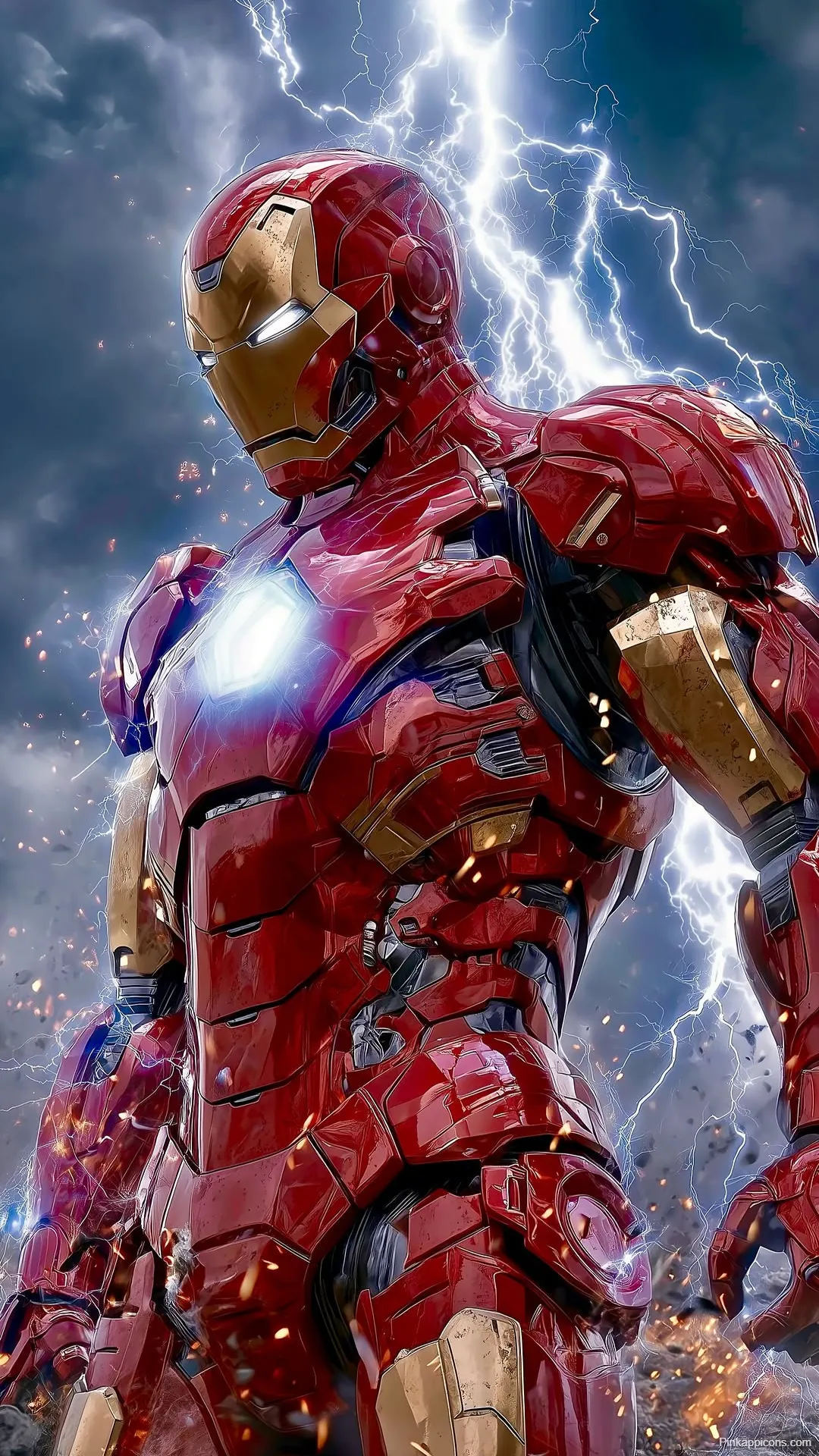 Iron Man Lightning Wallpaper Tony Stark with Power Surge Iron Man Lightning Wallpaper Tony Stark with Power Surge