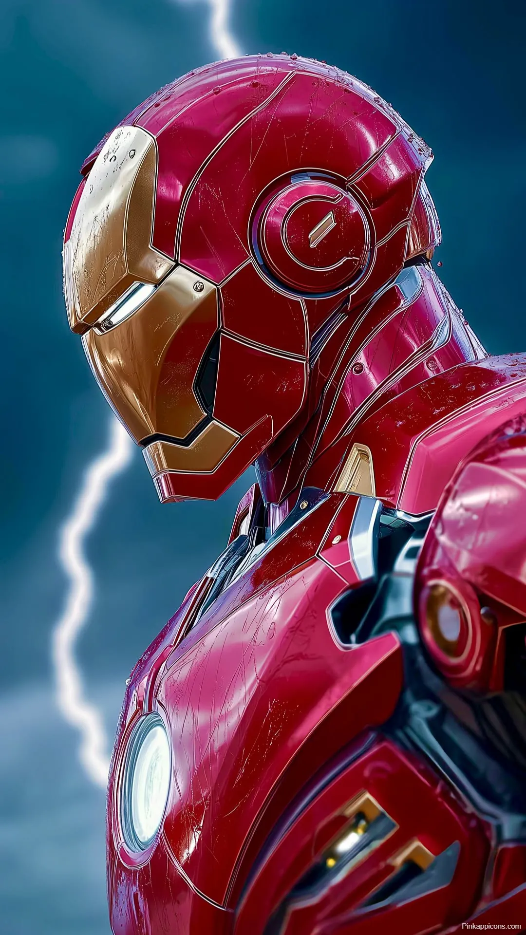Iron Man Profile Wallpaper Tony Starks Helmet Detail Iron Man Profile Wallpaper Tony Stark’s Helmet Detail