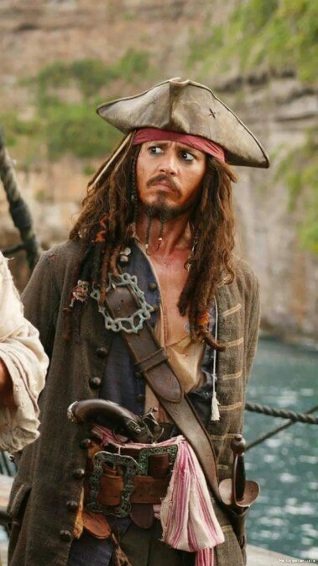 Jack Sparrow Wallpapers Johnny Depp on Ship