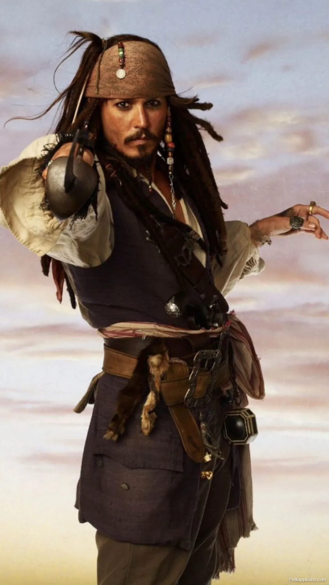 Jack Sparrow Wallpapers Johnny Depp with Sword Drawn