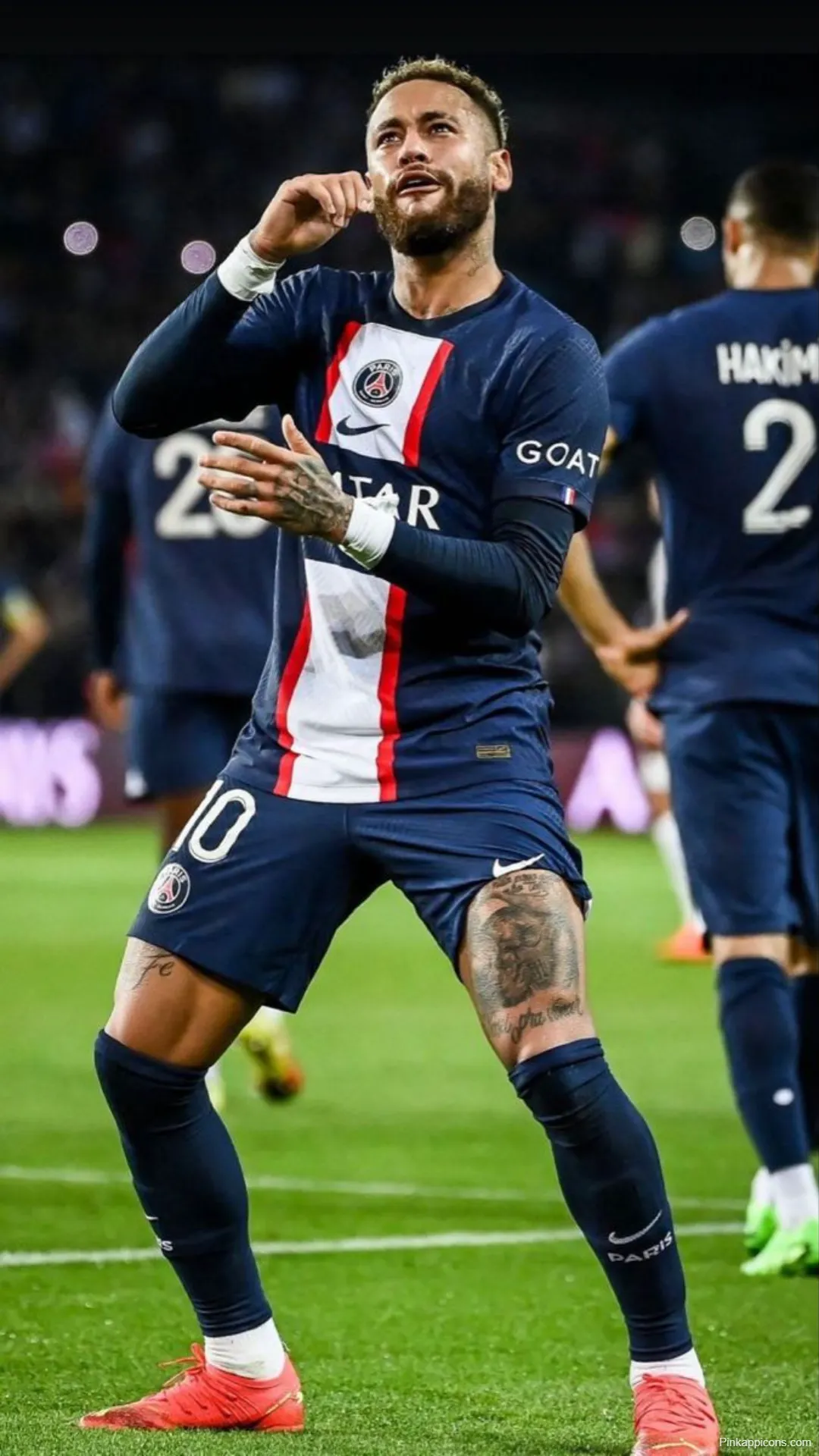 Joyful Neymar Celebration Wallpaper Dark Blue Jersey Joyful Neymar Celebration Wallpaper Dark Blue Jersey