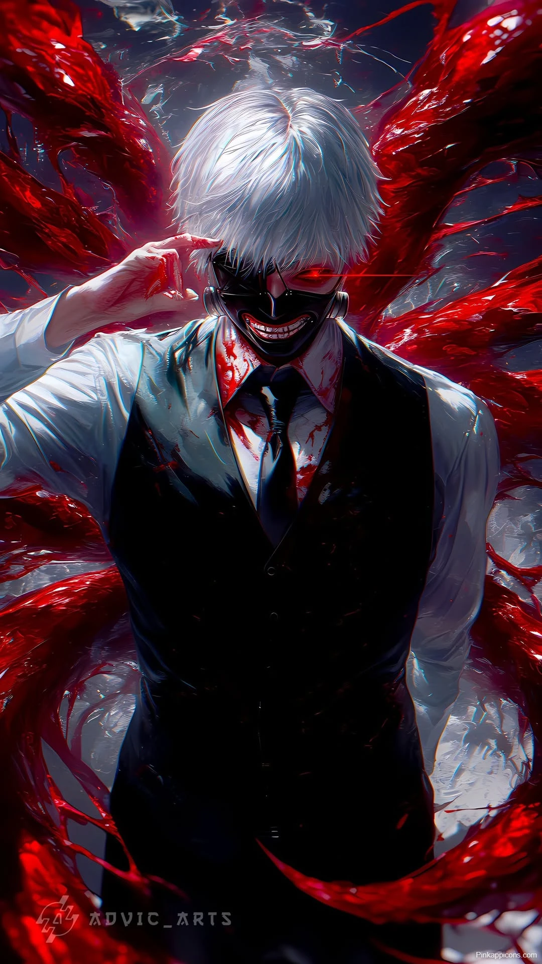 Ken Kaneki Suit Wallpaper Intense Tokyo Ghoul Style Ken Kaneki Suit Wallpaper Intense Tokyo Ghoul Style