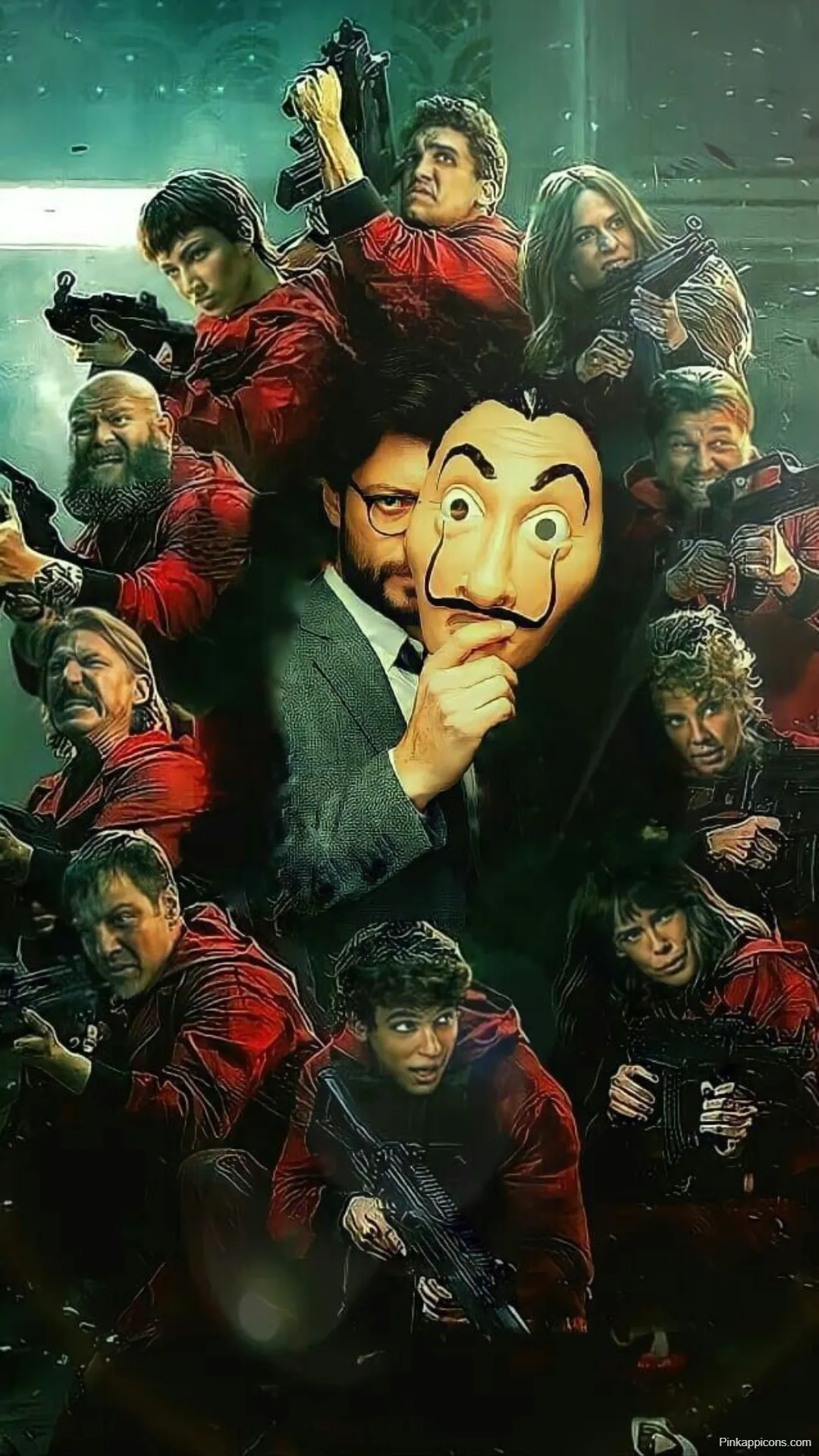 Money Heist Wallpapers Full Cast Poster HD Money Heist Wallpapers Full Cast Poster HD