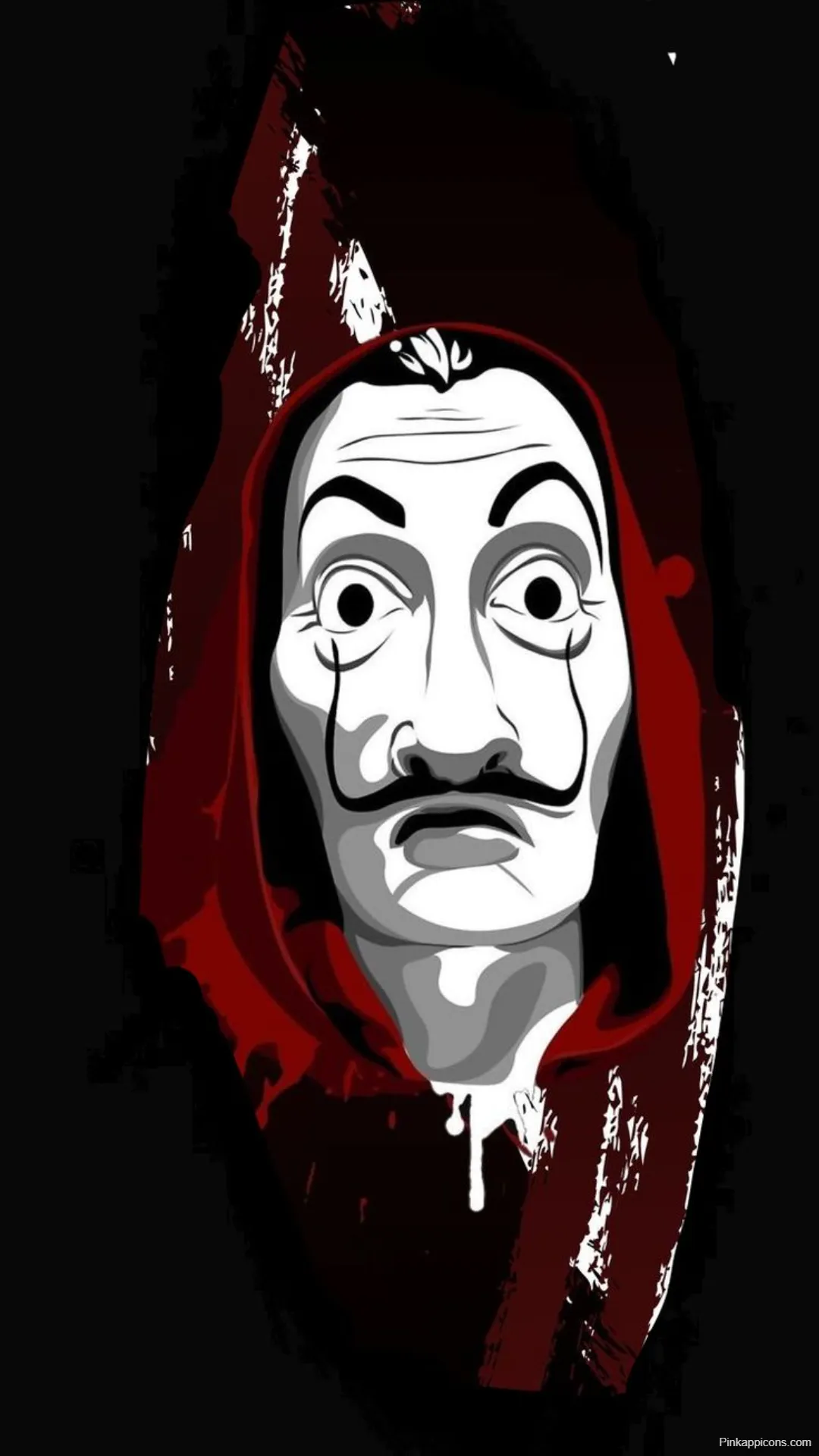 Money Heist Wallpapers Iconic Dali Mask Art HD Money Heist Wallpapers Iconic Dalí Mask Art HD