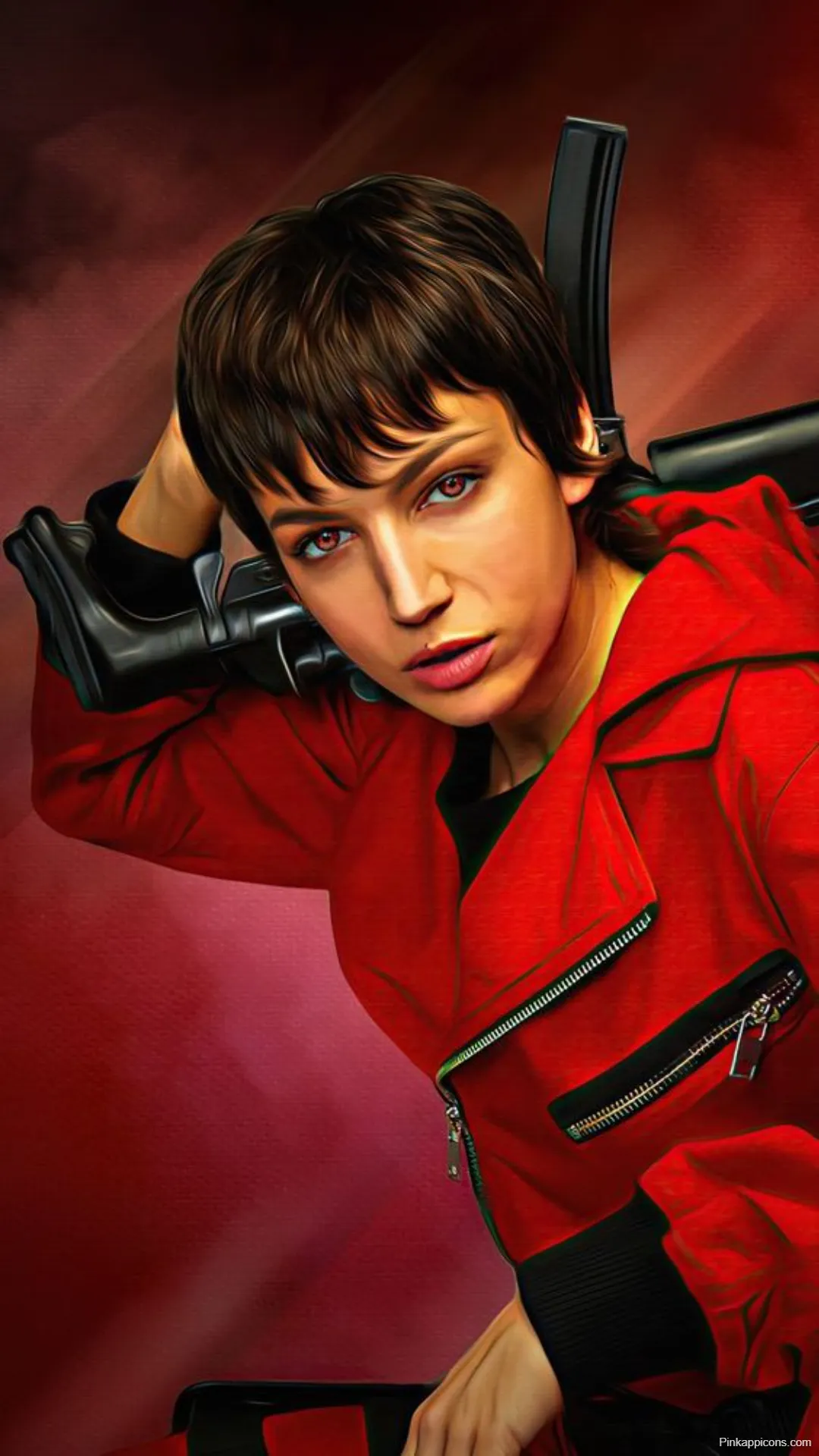 Money Heist Wallpapers Tokyo Ursula Corbero Action Portrait HD Money Heist Wallpapers Tokyo (Úrsula Corberó) Action Portrait HD