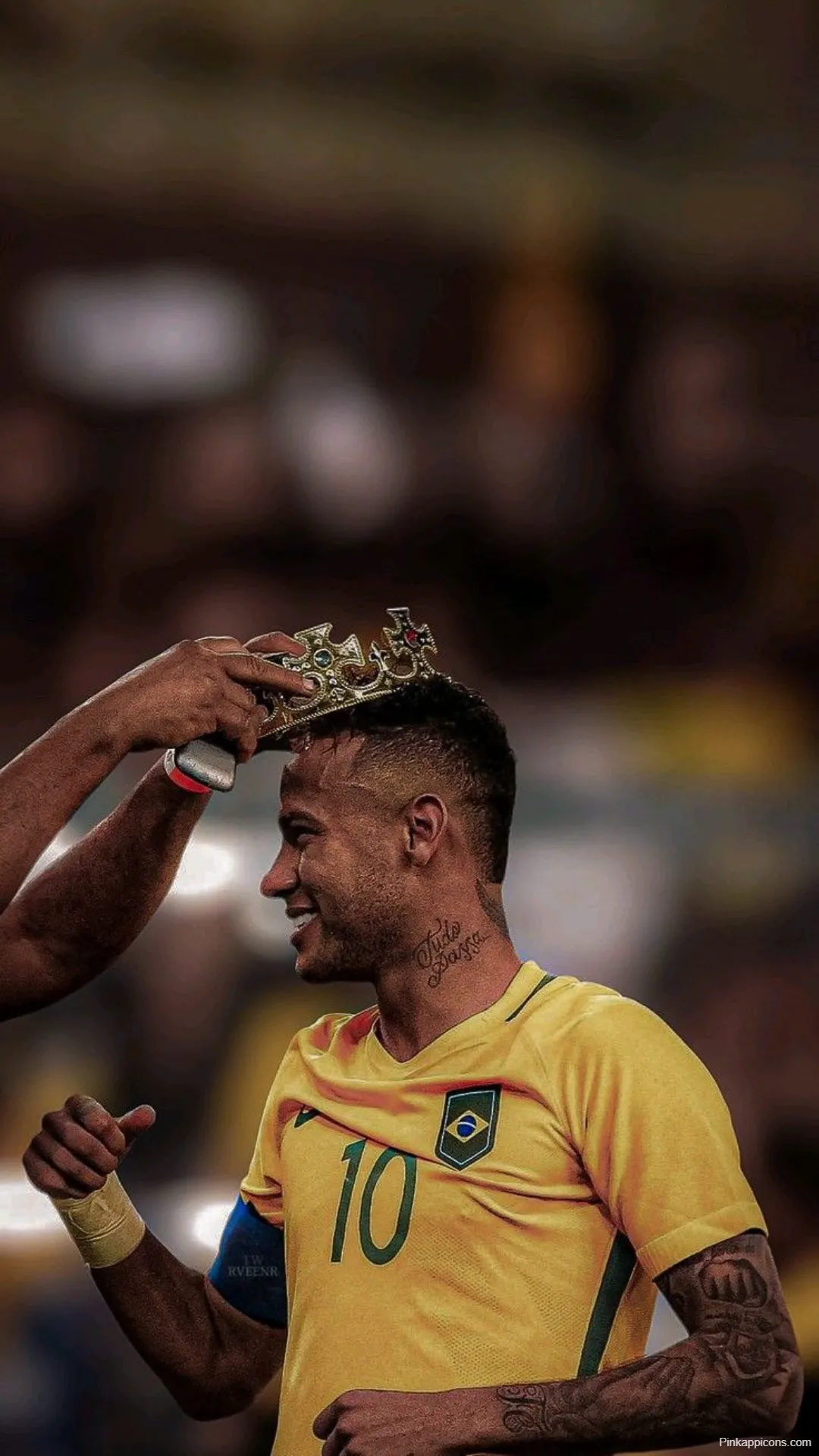 Neymar Crowned Wallpaper Brazil National Team Neymar Crowned Wallpaper Brazil National Team
