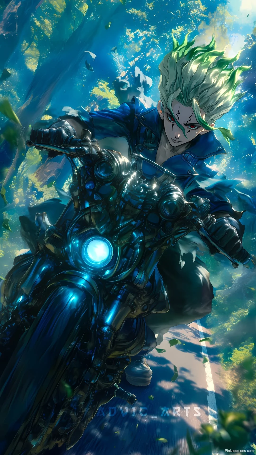 Senku Ishigami Motorcycle Wallpaper Dr. Stone Speed Ride Senku Ishigami Motorcycle Wallpaper Dr. Stone Speed Ride