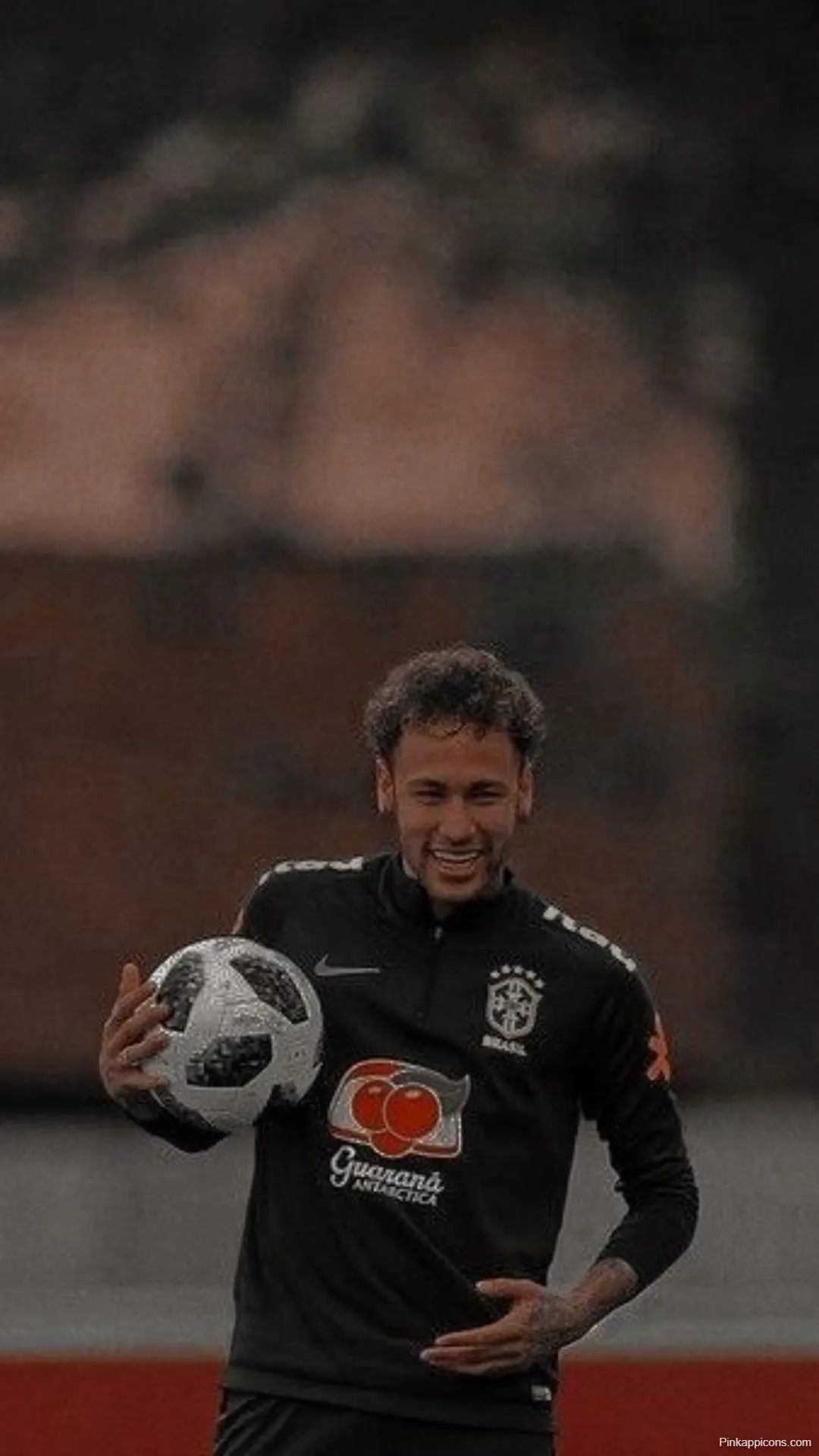 Smiling Neymar Holding Ball Wallpaper Brazil Training Smiling Neymar Holding Ball Wallpaper Brazil Training