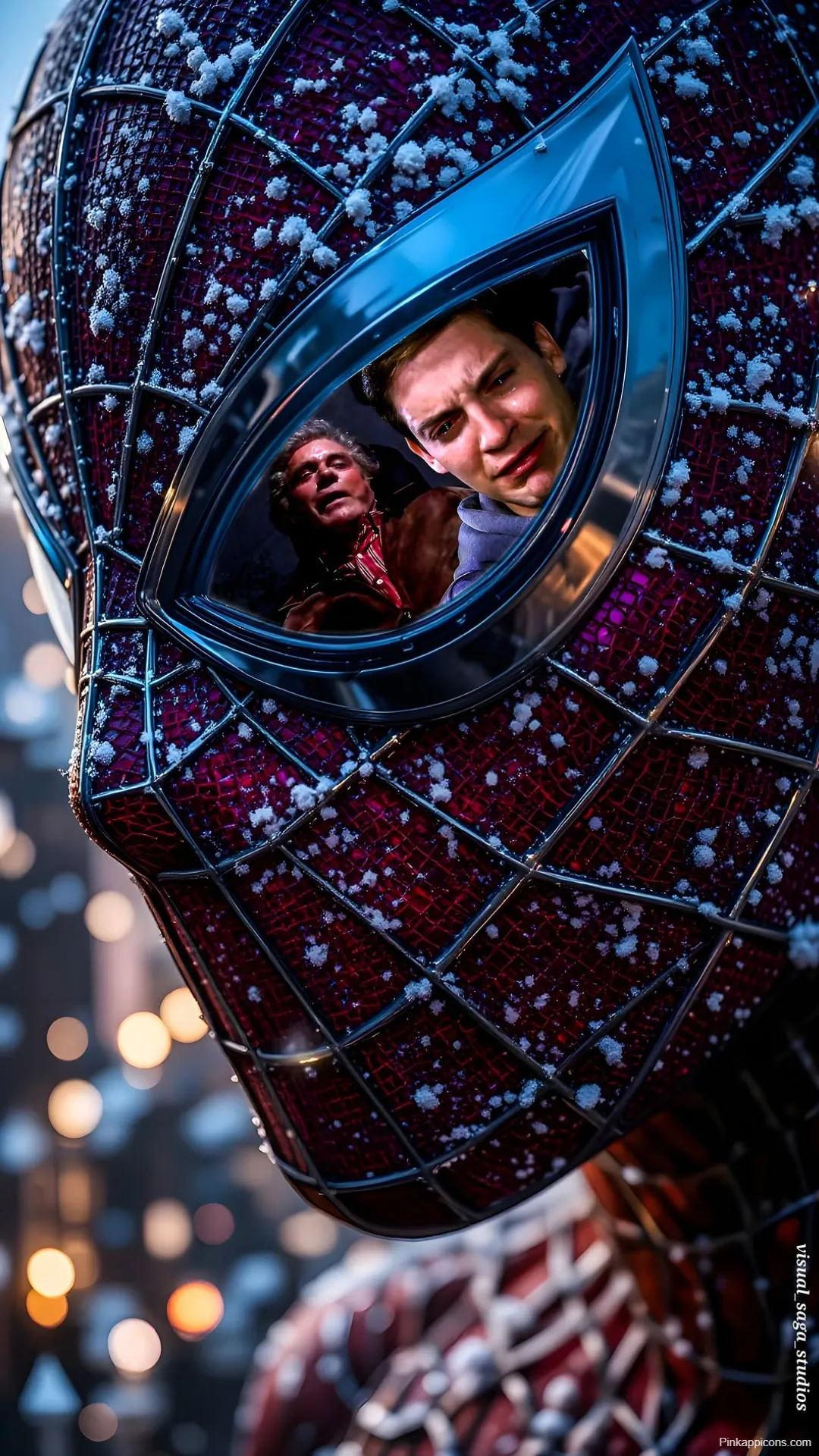 Spider Man No Way Home Wallpaper Tobey Maguire and Aunt May Spider-Man No Way Home Wallpaper Tobey Maguire and Aunt May