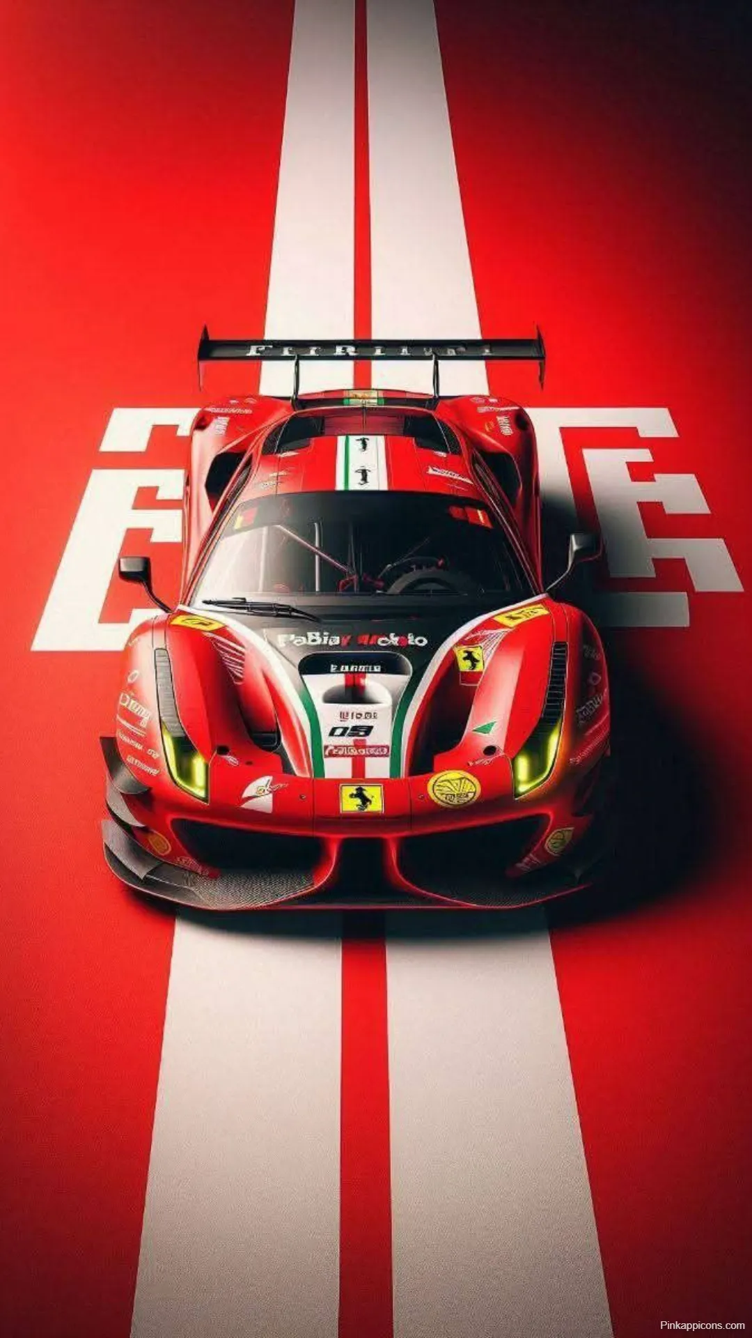 Sports Car Wallpapers Red Ferrari 488 Racing