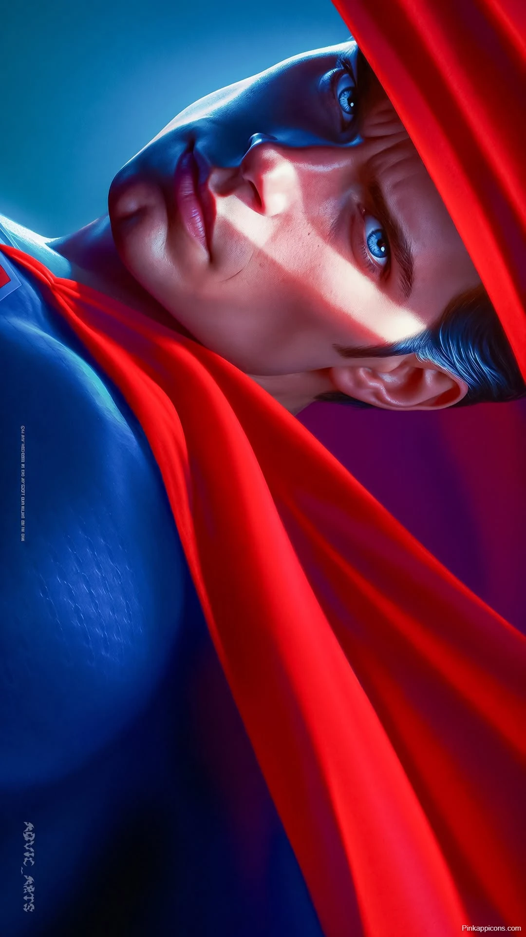Superman Close Up Wallpaper Man of Steel Heroic Look Superman Close Up Wallpaper Man of Steel Heroic Look