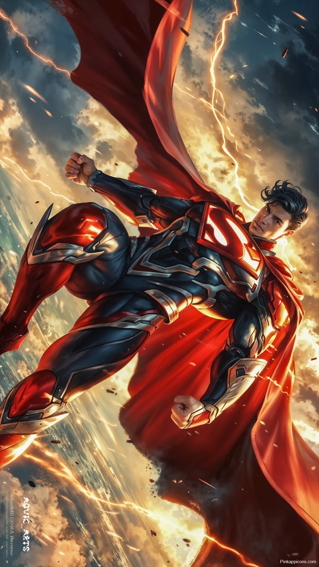 Superman Lightning Storm Wallpaper Man of Steel Power Superman Lightning Storm Wallpaper Man of Steel Power