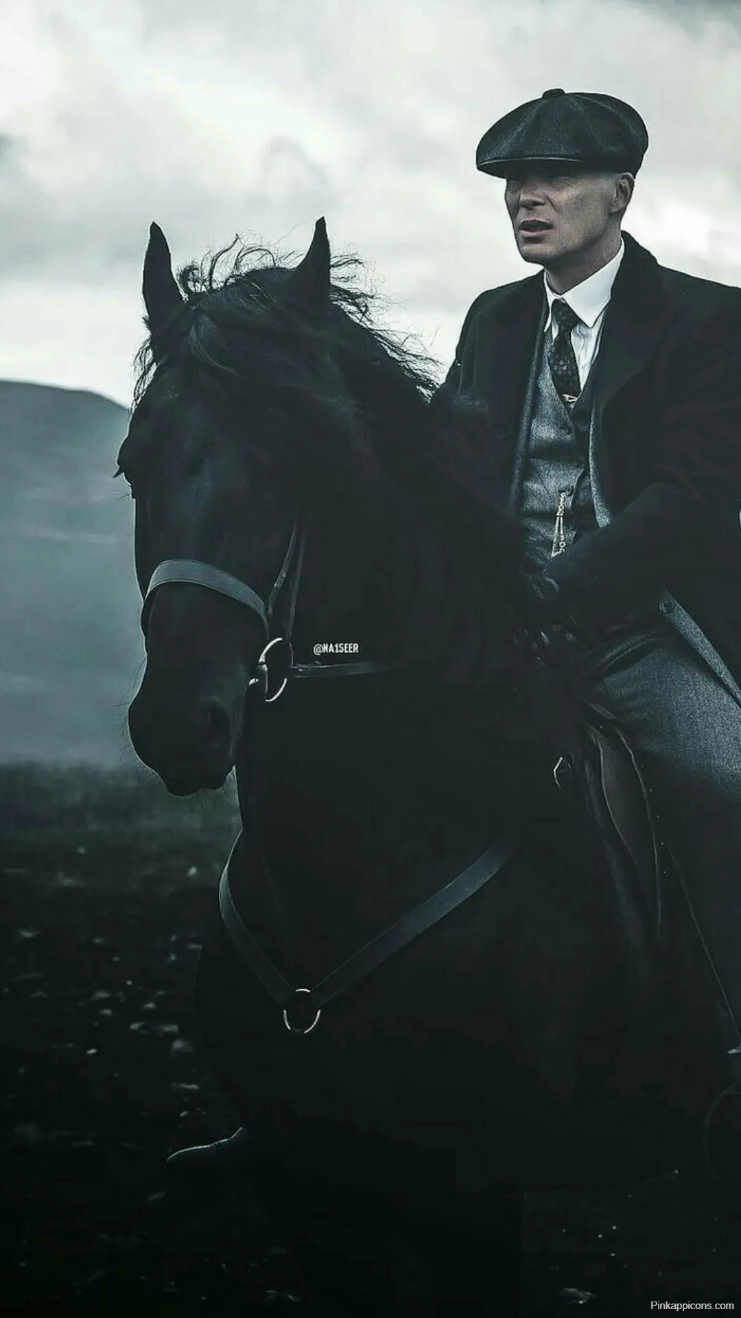 Thomas Shelby Peaky Blinders Wallpapers Riding Black Horse