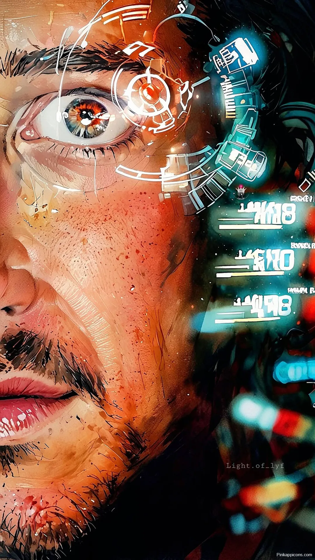Tony Stark Wallpaper Iron Mans HUD Close Up Tony Stark Wallpaper Iron Man’s HUD Close-Up