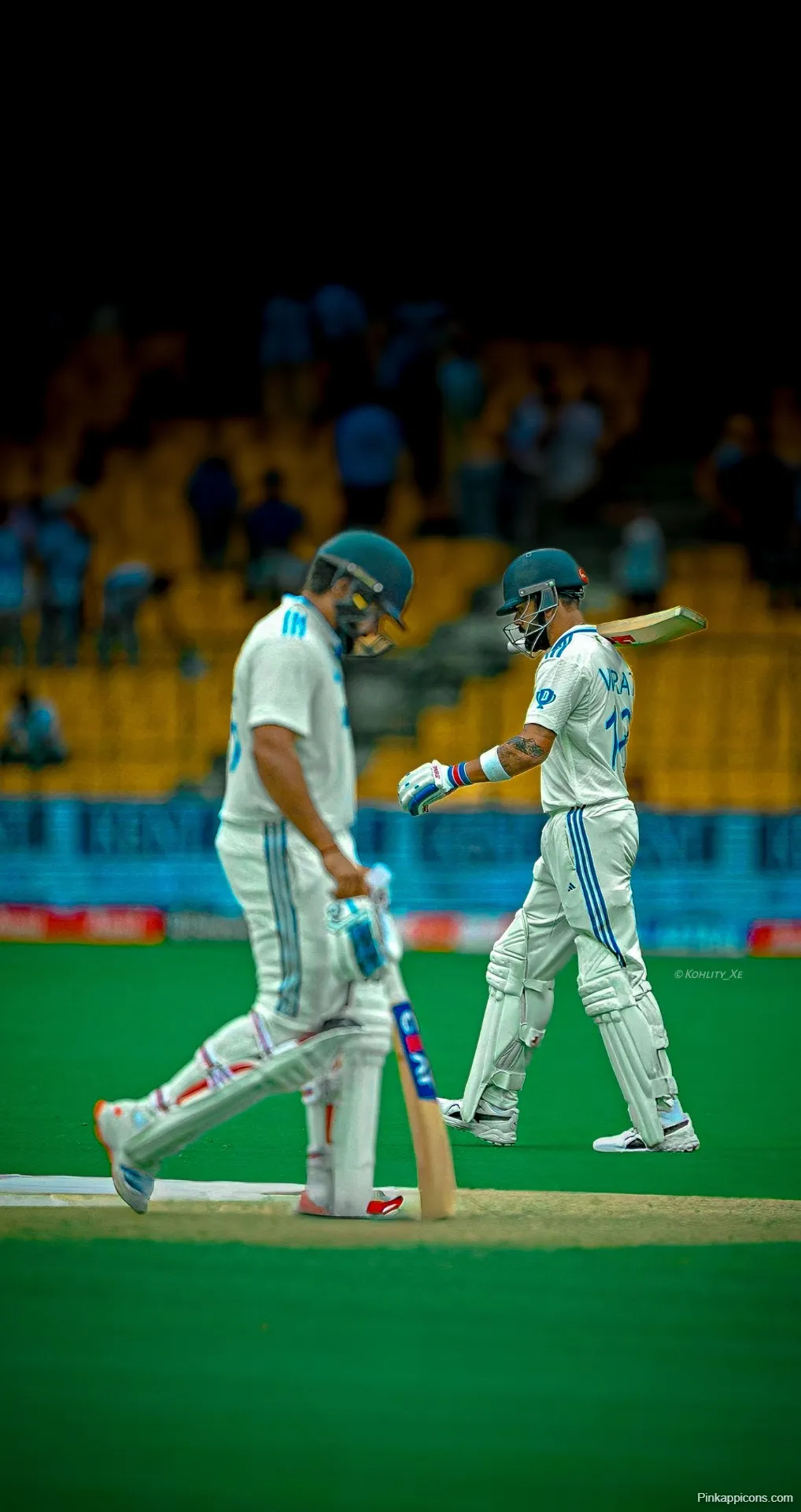 Virat Kohli & Rohit Sharma Wallpaper Indian Cricket Test Match